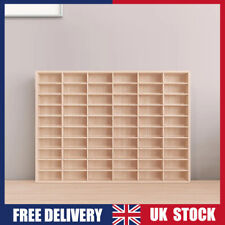 Car Model Lidless Display Cabinet Wooden Unit Shelf Toy Display Stand Storage