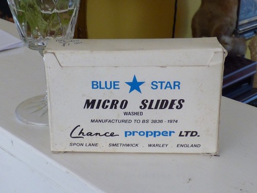 Old vintage blank glass - old,