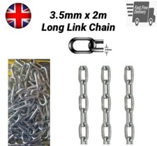LONG LINK METAL CHAIN ZINC