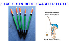 Eco green bodied waggler - eco,