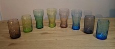 Coca Cola Glasses x 8