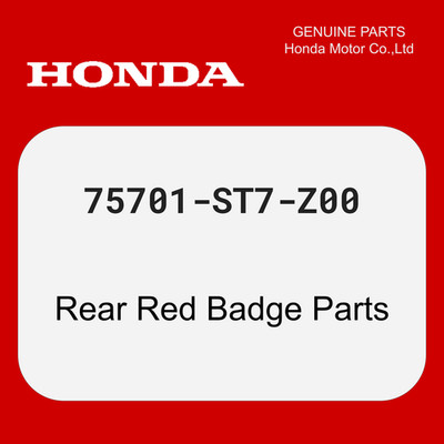 Honda genuine 75701 st7 z00 - honda, 75701-st7-z00