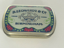 Leonardt Of Birmingham Tin Containing Approx 15 Calligraphy Nibs Including Tape