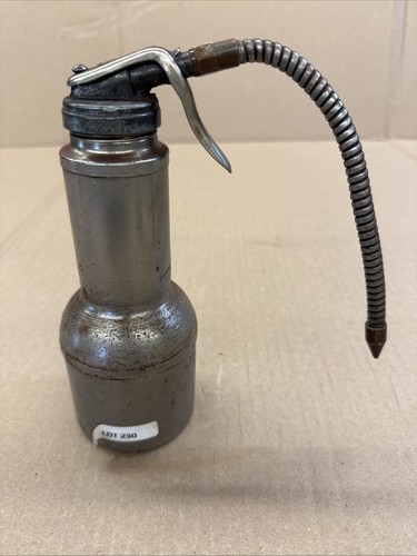 Vintage plews hand pump oiler - plews,
