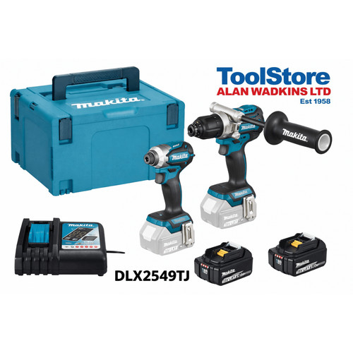 Makita dlx2549tj 18v cordless - 18v,