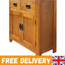 Oak Small Sideboard/2 Door 2