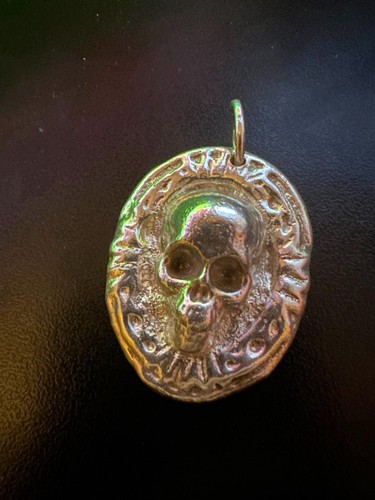 925 sterling silver skull - sterling,