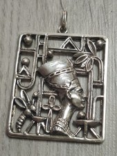 Vintage Silver Egyptian Pendant
