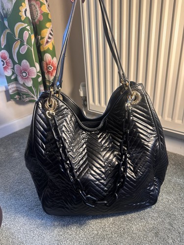 Bessie large black quilted - large,