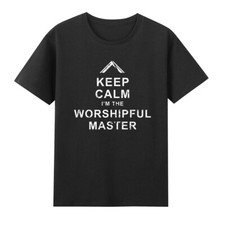 Masonic Keep Calm I'm The Worshipful Master Freemason T-Shirt