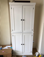 Modern Kitchen Cupboard Large Storage Cabinet Tall Larder Pantry Dresser Unit