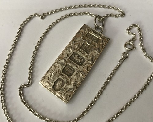Hallmarked solid engraved - hallmarked,