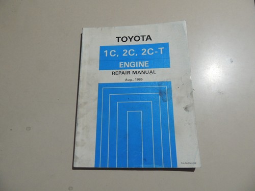 1985 repair manual - 1985, 2l