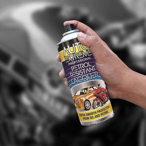 Clear lacquer spray for cars - clear,