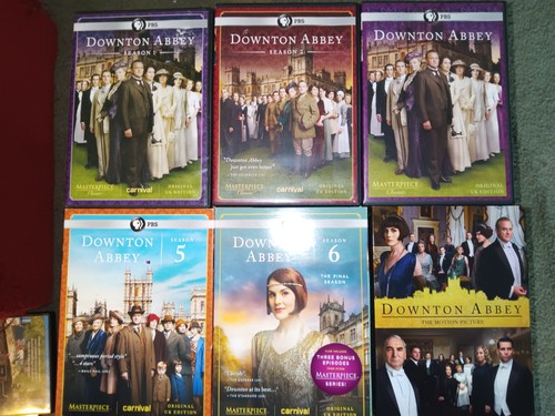 Downton abbey series - series, 1,2,3,5,6