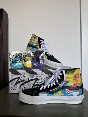 Vans sk8 tropical print - vans, sk8-hi