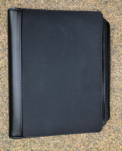 Filofax logic zipped black - filofax, a5