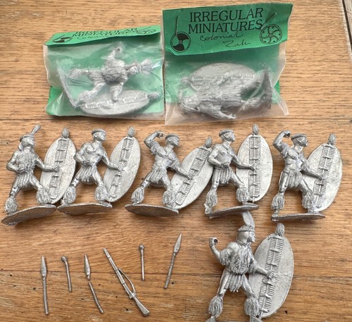 Irregular miniatures zulus - irregular, zulus's