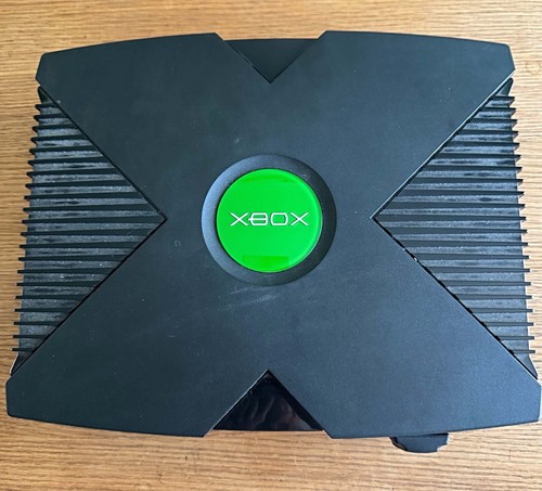 Microsoft xbox original - xbox, black