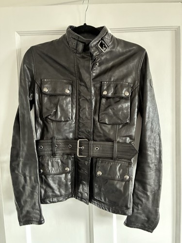 Belstaff leather jacket - jacket, size