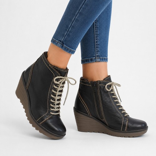 Fly london wedge ankle boots - fly,
