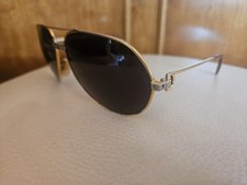 Cartier Santos Rolled Gold Vintage  Sunglasses  Frames 100%  Genuine ..
