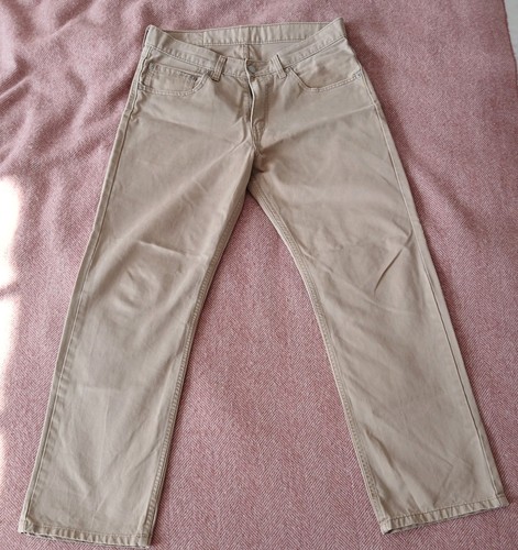 Levi 752 men beige straight - 752,