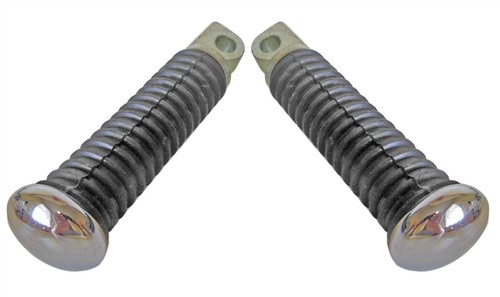 Footrest pegs pedals chrome - footrest,