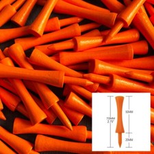 Castle Golf Tees Orange 70 mm