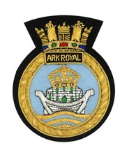 HMS Ark Royal Navy Embroidered