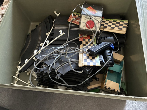 Vintage scalextric track job - vintage,