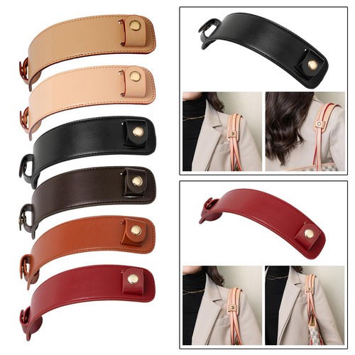 Leather shoulder strap pad - strap, bag