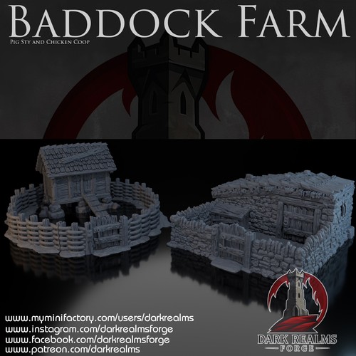 32mm baddock farm pig - 28/32mm,