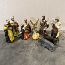 Vintage 10 PCS Nativity