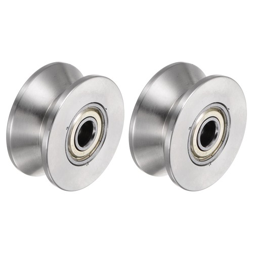 2pcs groove track - v, wheel