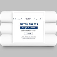 White Classic 40cm Fitted