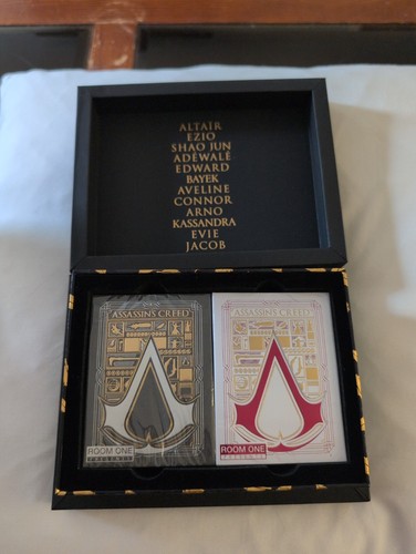 Assassin creed playing cards - playing,