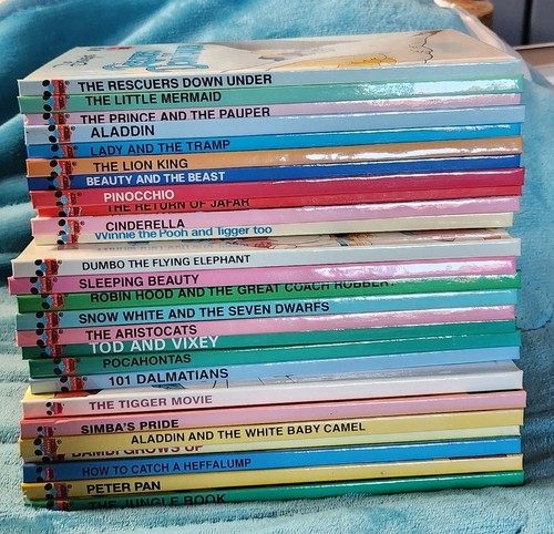 Vintage disney book bundle x26 - vintage,