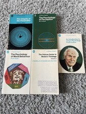 PSYCHOLOGY BOOKS X5 Job Lot