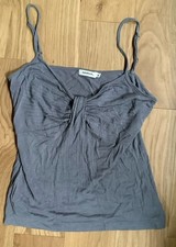 Sandwich Grey Vest Top Size