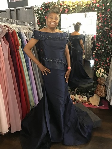 Terani couture women navy - terani,
