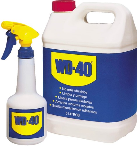 Wd40 litre with - wd40, free