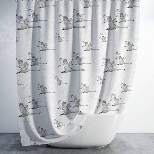Extra long fabric - long, shower