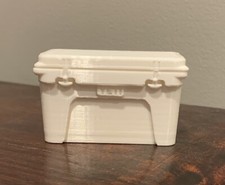 YETI Inspired Miniature Mini Cooler, 3D Printed, USA Made, 1/10 Scale