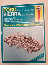 Haynes car Manual Ford Sierra 1982-89 Hardback - Sapphire & estate models.