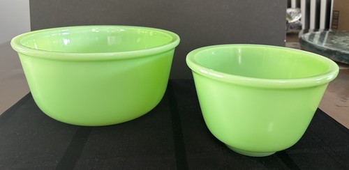 Vintage pair mckee jadeite - vintage,