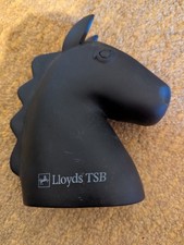 Lloyds TSB Black Horse Money Box - vintage Child savers account - banking