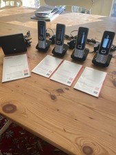 Gigaset Cordless Phone Bundle – S850HX & S850H –GO Box 100 – VoIP –Fully Working