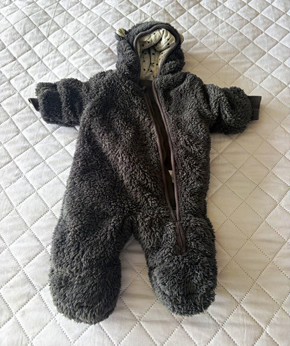 Grey fleece hooded zip - grey,
