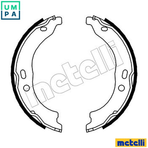 Brake shoe set parking - brake,